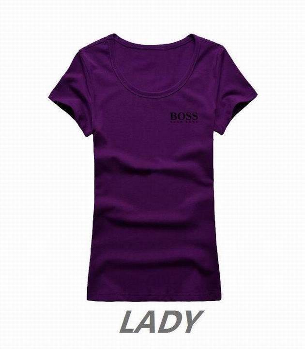 BOSS short round collar T woman S-XL-005